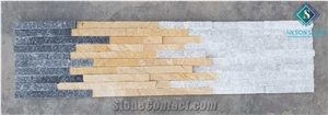 New Design Mix Color Wall Cladding Marble Stone