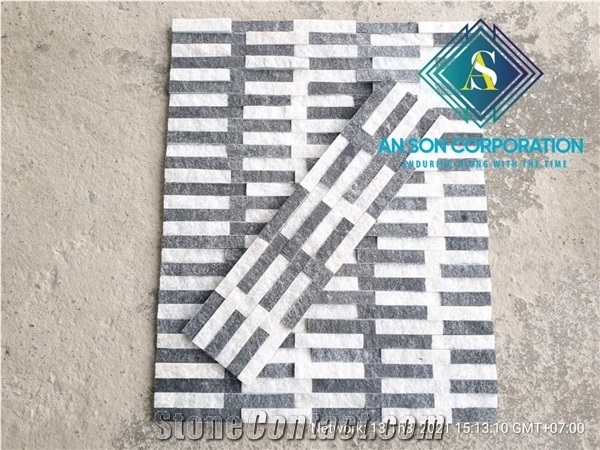 New Design Mixcolor Marble Wall Cladding Panel