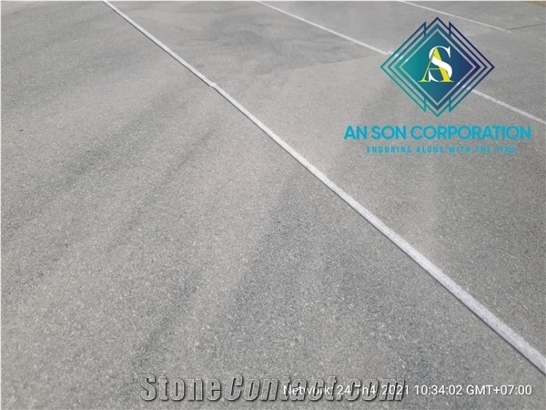 Sandblasted Grey Marble