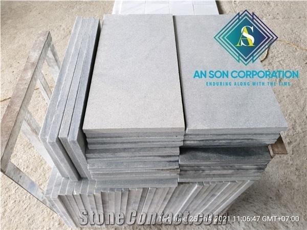 Sandblasted Grey Stone
