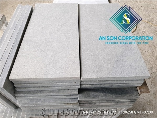Sandblasted Grey Stone
