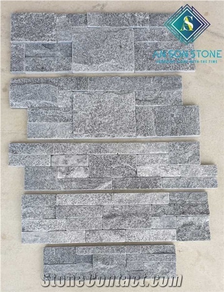 Tumbled Light Grey Marble Wall Cladding