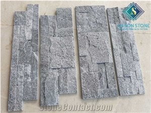 Tumbled Light Grey Marble Wall Cladding