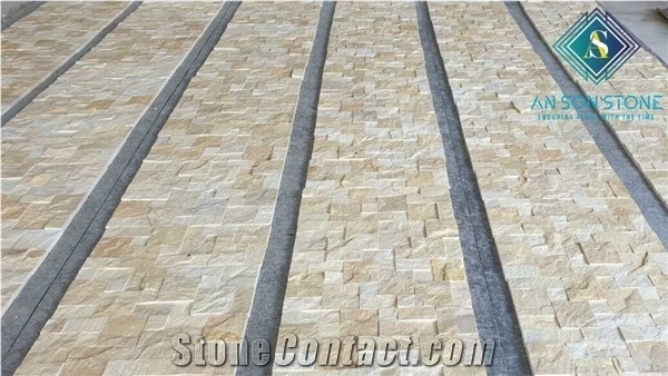 Yellow French Pattern Wall Panel