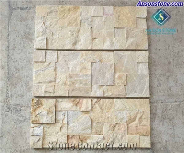 Yellow French Pattern Wall Panel