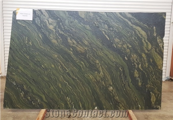 Picasso Green Granite Slabs & Tiles