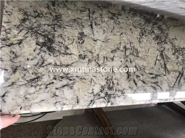 Blue Ice Granite Polished Countertop