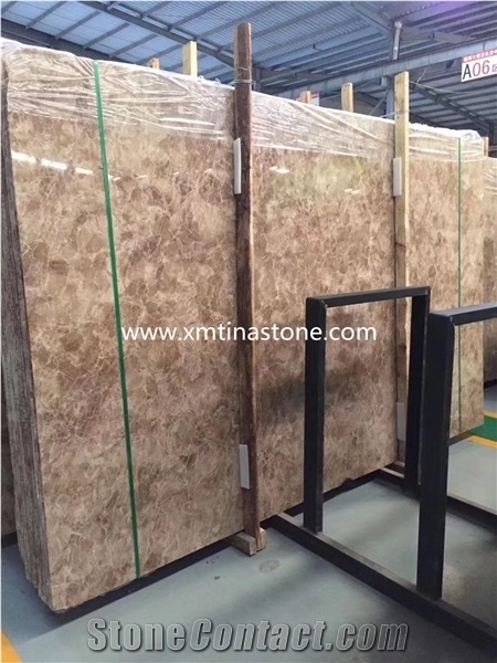 Light Emperador Marble Polished Slabs