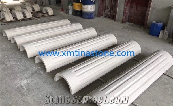 Natural Stone Column Curved Column
