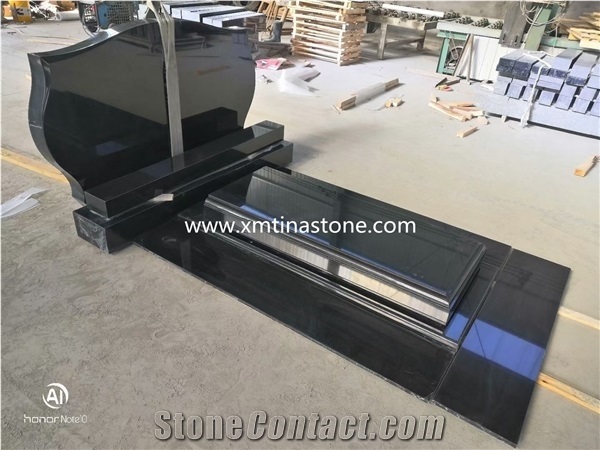 Shanxi Black Granite Monument Tombstone