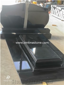 Shanxi Black Granite Monument Tombstone