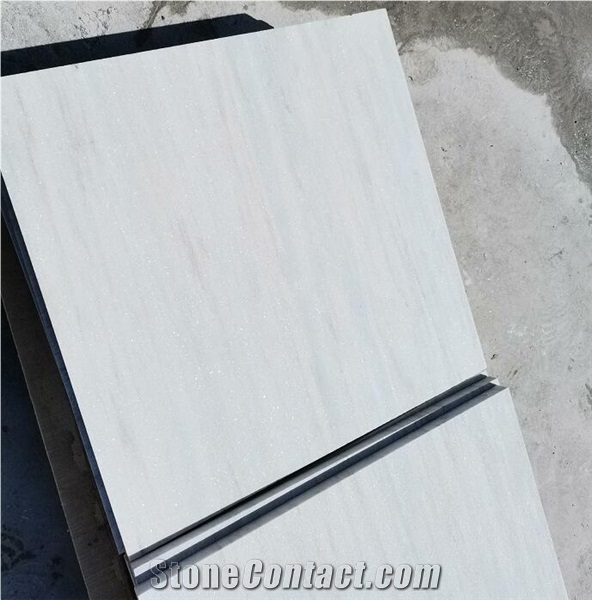 Atlantic Stone Crystal Wood White Stone Paver Floor Tile