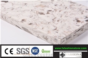 Cheap Multi Prefab Engineered Quartz Slab Fqd503
