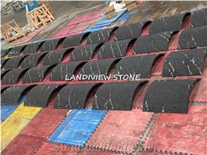 Snow Grey Cloud Black Jet Mist Granite Cladding
