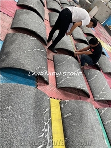 Snow Grey Cloud Black Jet Mist Granite Cladding