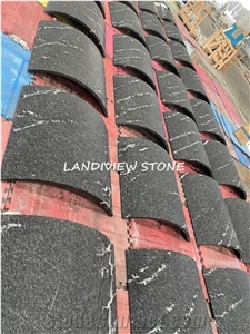 Snow Grey Cloud Black Jet Mist Granite Cladding