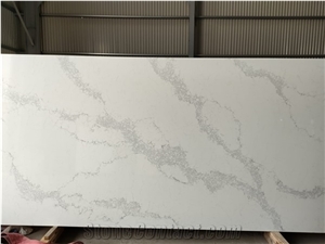 Calacatta Laza Quartz Vietnam Slabs
