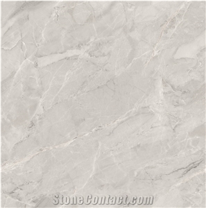 Bernice Grey Ash Marble Glossy Ceramic Unglazed Porcelain