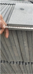 Cheap Popular China Hainan Honed Black Basalt Pool Coping