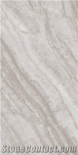 Glazed Breccia Sarda Nuvolato Marble Ceramic Slab Tiles