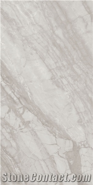 Glazed Breccia Sarda Nuvolato Marble Ceramic Slab Tiles