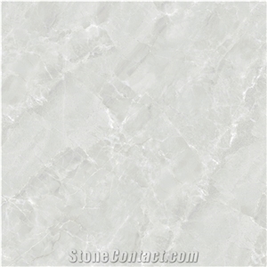 Glazed China Bvlgari Grey Marble Light Slab Tiles Walling