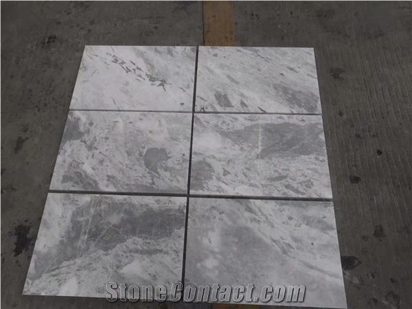 Orlando Blue Grey Moon Marble French Pattern Walling Tiles