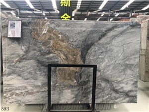Calacatta Bule Marble Slab