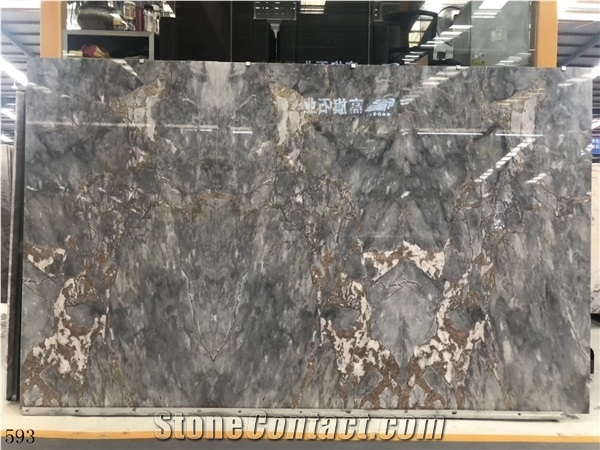 Calacatta Bule Marble Slab