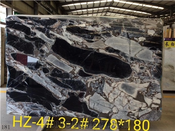 Galaxy Blue Milky Way Blue Marble Natural Slab Walling Tile
