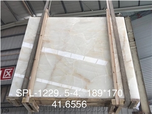 Ice Age White Marble Slab Walling High-End Countertops Tiles