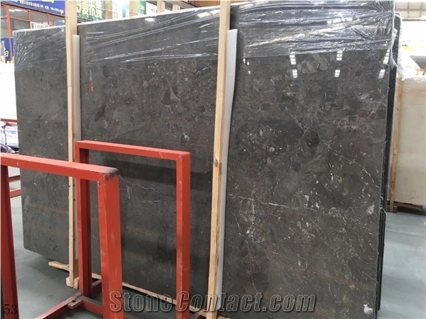 New Sicily Grey Marble Cyprus Gray Slab Walling Floor Tiles