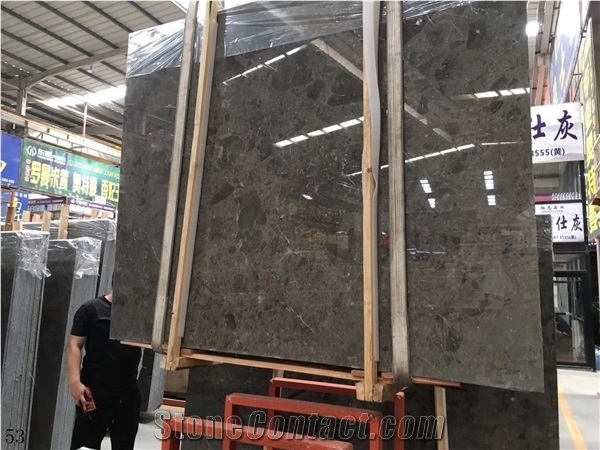 New Sicily Grey Marble Cyprus Gray Slab Walling Floor Tiles