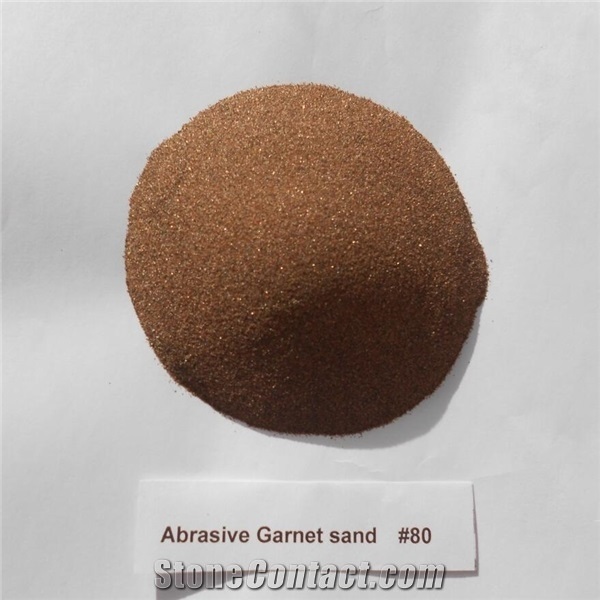 Cnc Waterjet Cutting Abrasive Garnet Sand 80 Mesh Washed