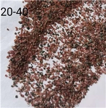 Sandblasting Abrasives Blasting Garnet Sand 20-40 Mesh Grain Sandblasting Abrasives Blasting Garnet Sand 20-40 Mesh Grain