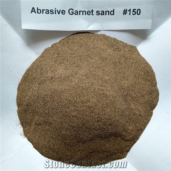 Washed Filtered Garnet Sand 80# Water Jet Cutting Abrasive