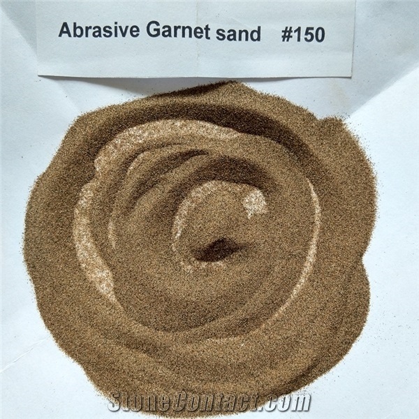 Washed Filtered Garnet Sand 80# Water Jet Cutting Abrasive