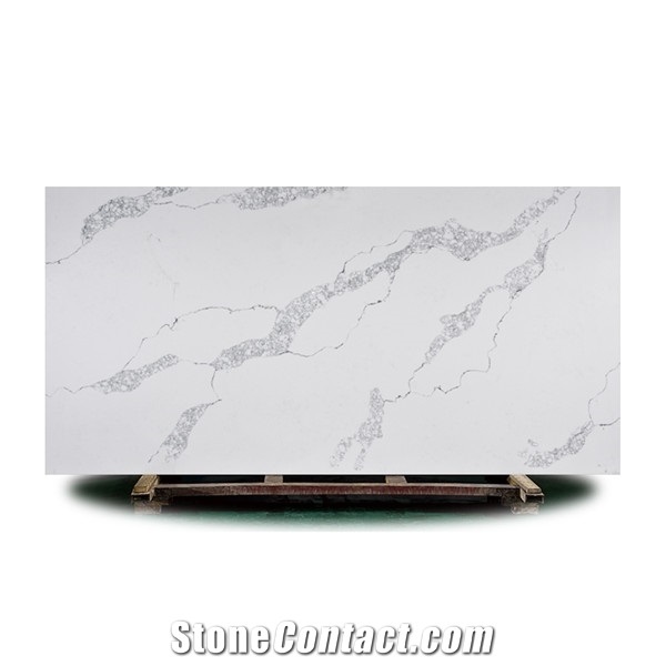 Calacatta White Quartz Countertop
