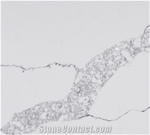 Calacatta White Quartz Countertop