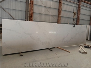 Calacatta White Quartz Countertop