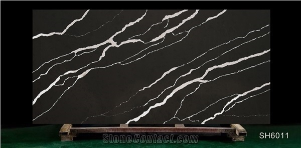 Engineered Stone Calacatta Artificial Quartz Stone Top Slabs