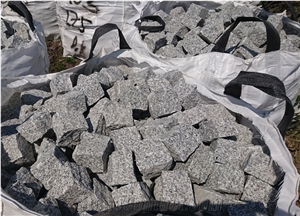 Strzelin Granite Split Cube Stone Strzelin Granite Split Cube Stone