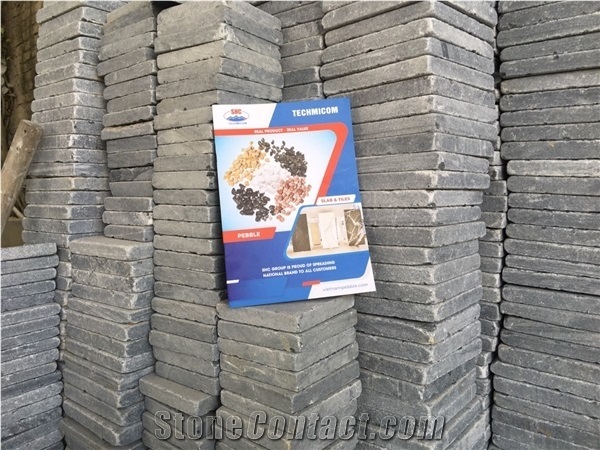 Light Grey Antique Granite Tile Paving Stone