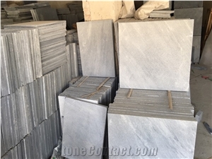 Light Grey Granite Stone Machine Cutting Tiles