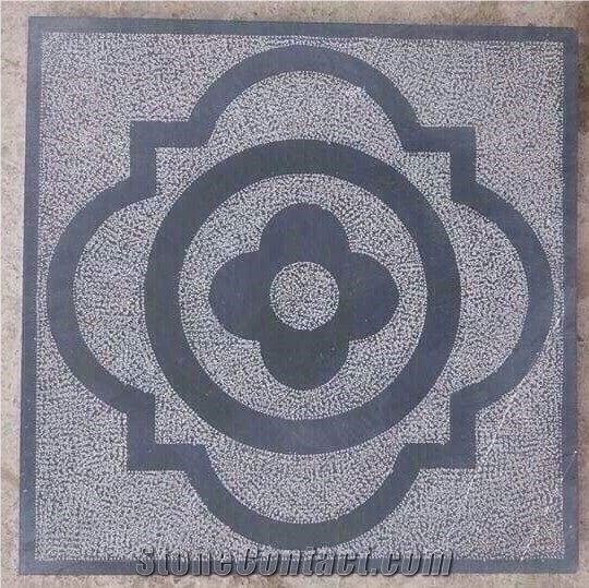 Natural Motif Laser Etchings Stone Tiles