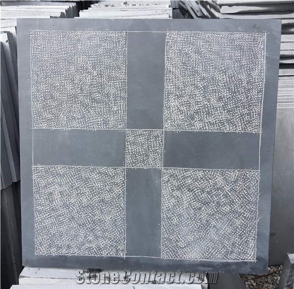 Natural Motif Laser Etchings Stone Tiles