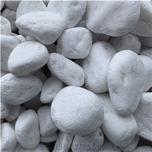 Natural Small Size White Pebble Stone