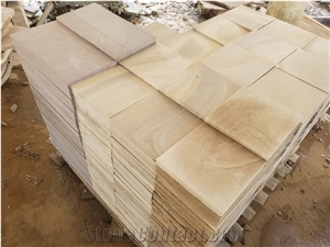 Yellow Sandstone Tiles Customized Size for Paving Yellow Sandstone Tiles Customized Size for Paving