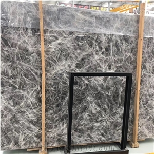 Polished Arctic Fox Marble Slab and Tile