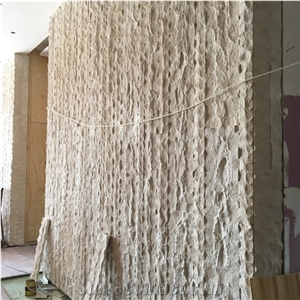 Split Project Stone Cream Moca Beige Limestone Slabs